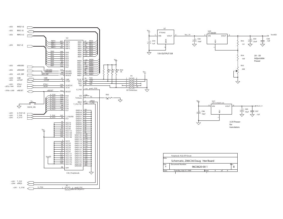Zilog Z86C36 User Manual | Page 64 / 64