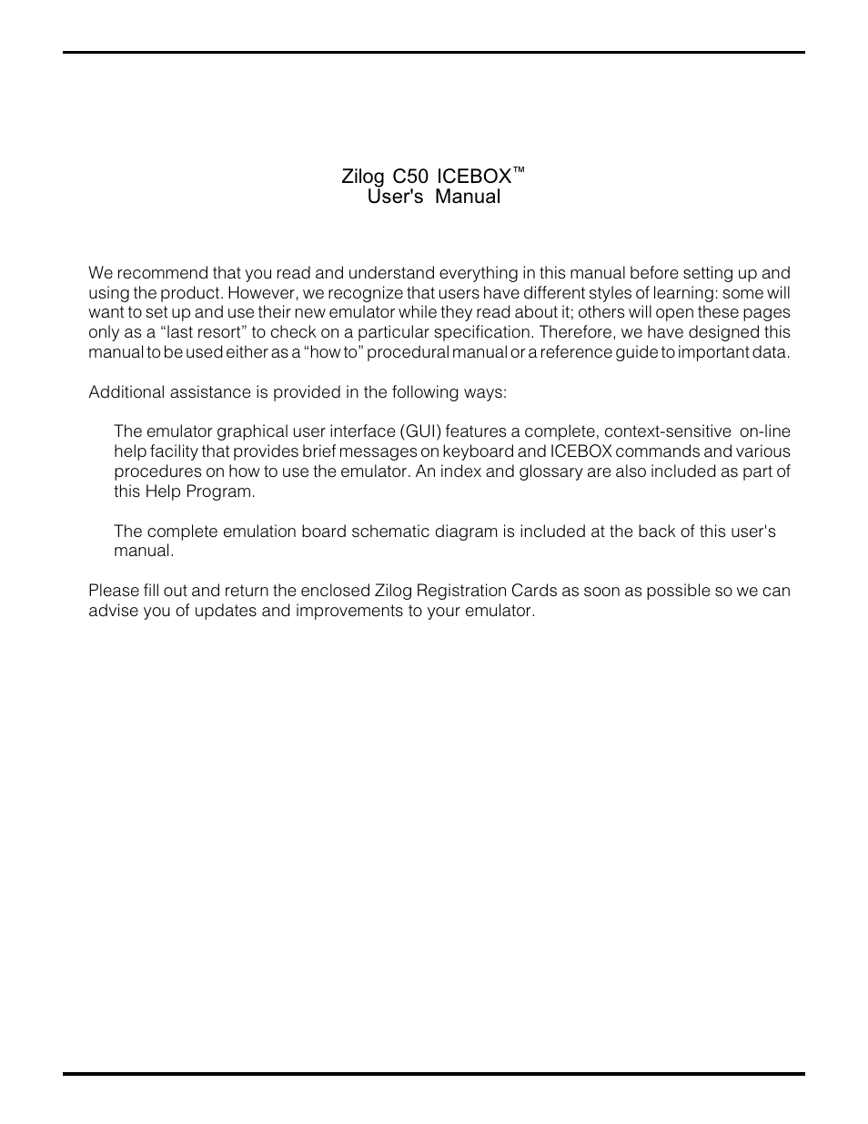 Zilog Z86E07 User Manual | Page 4 / 43
