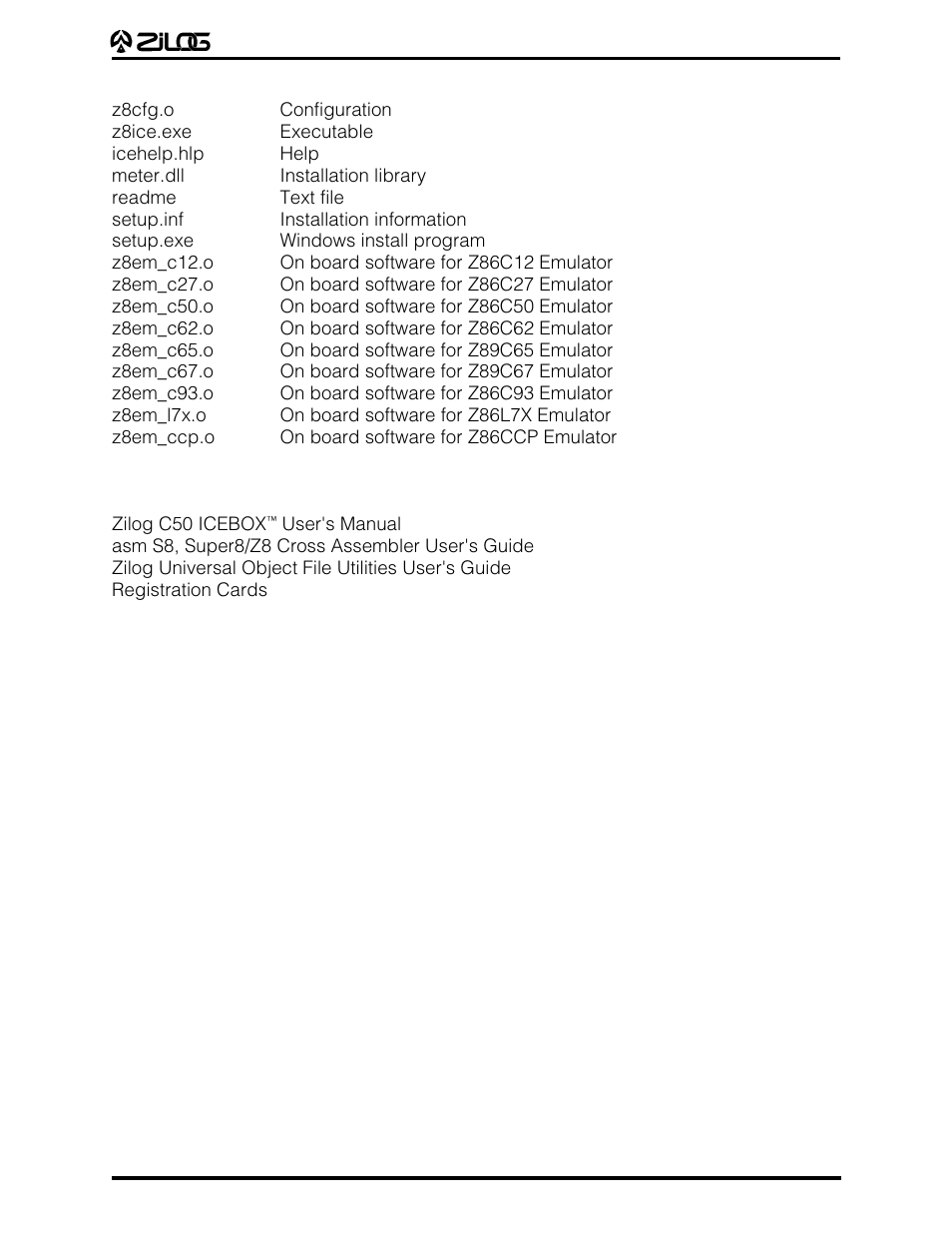 Zilog Z86E07 User Manual | Page 9 / 43