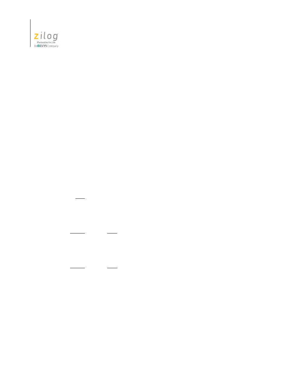 Zilog Z08470 User Manual | Page 184 / 326