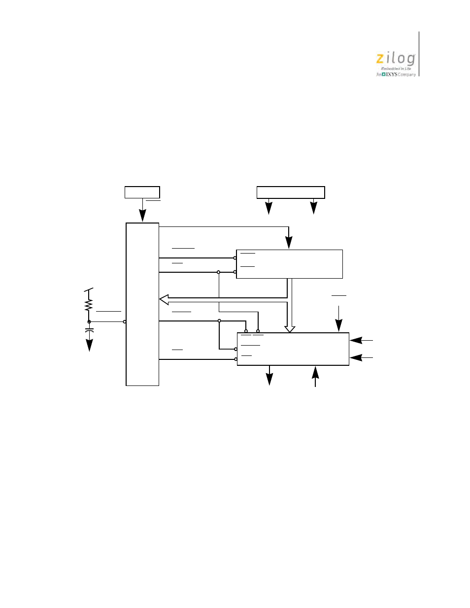 Hardware and software implementation, Minimum system hardware, Figure 18. minimum z80 computer system | Zilog Z08470 User Manual | Page 33 / 326