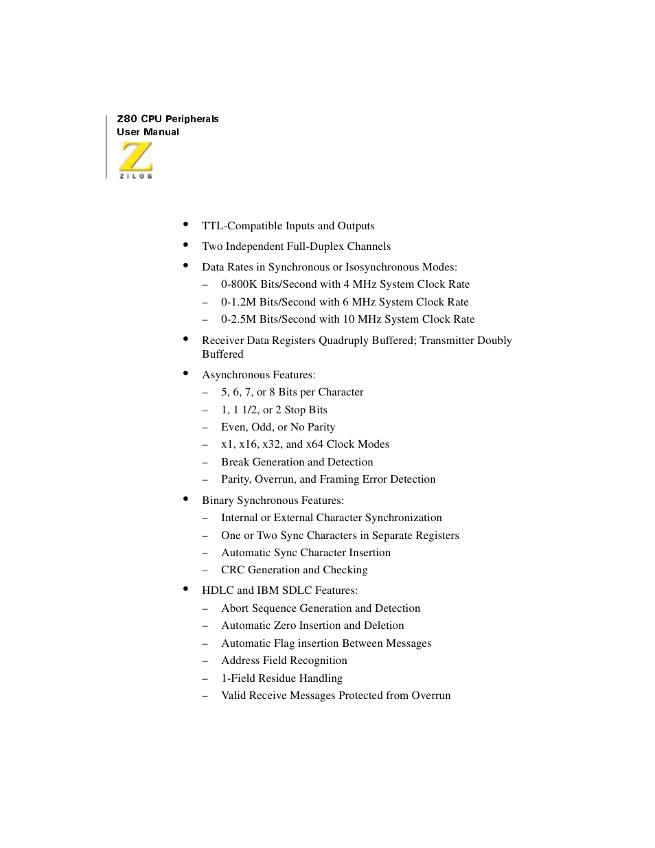 Zilog Z08470 User Manual | Page 228 / 330