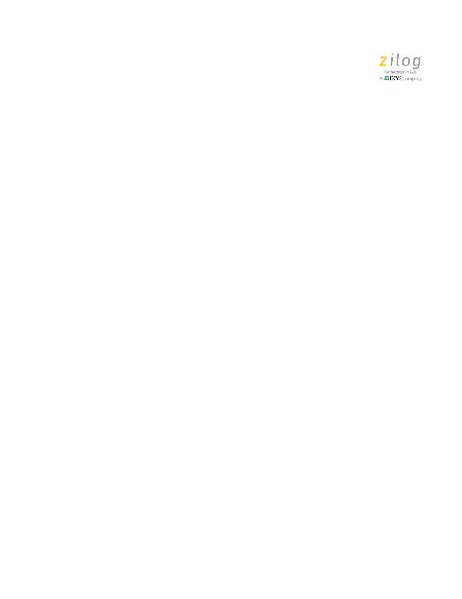 Zilog Z8PE002 User Manual | Page 3 / 44