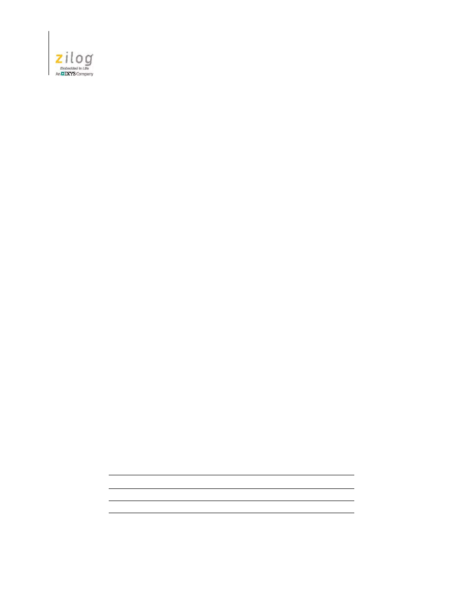 Format of a zgate configuration file, Table 2, Global settings allowable values | Zilog EZ80F91GA User Manual | Page 42 / 127