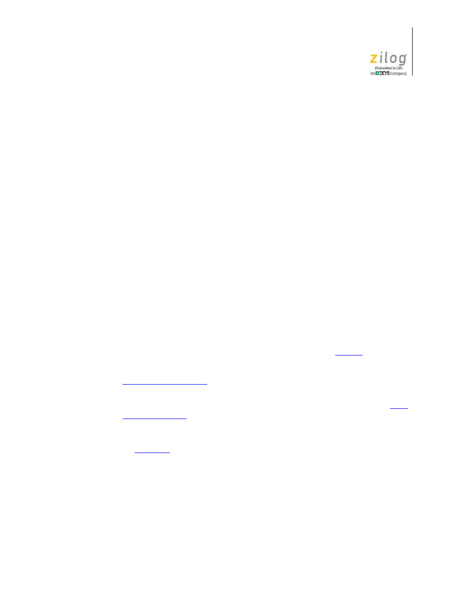 Operation, Hardware interface mode | Zilog ZEPIR0BA User Manual | Page 10 / 18