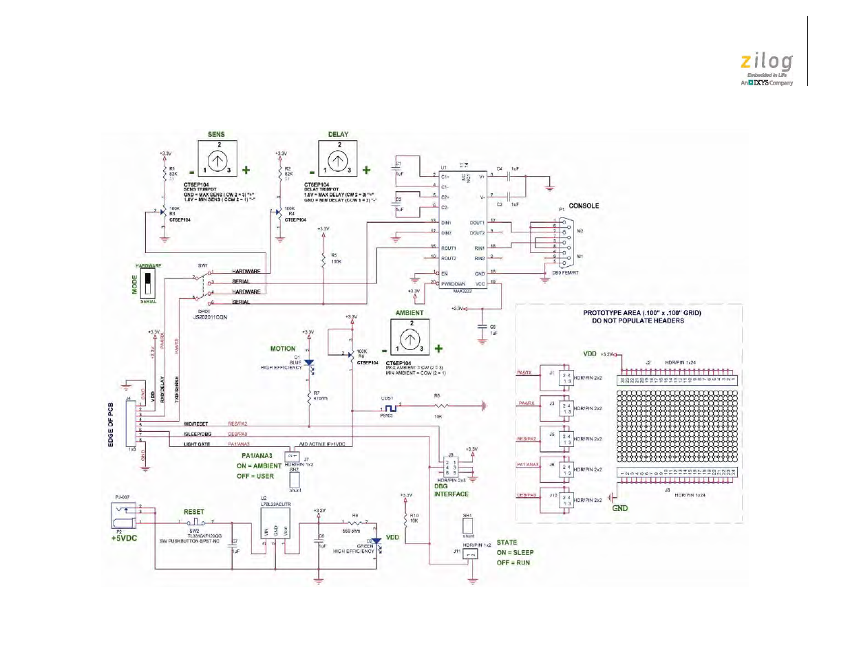 Zilog ZEPIR0BA User Manual | Page 17 / 18