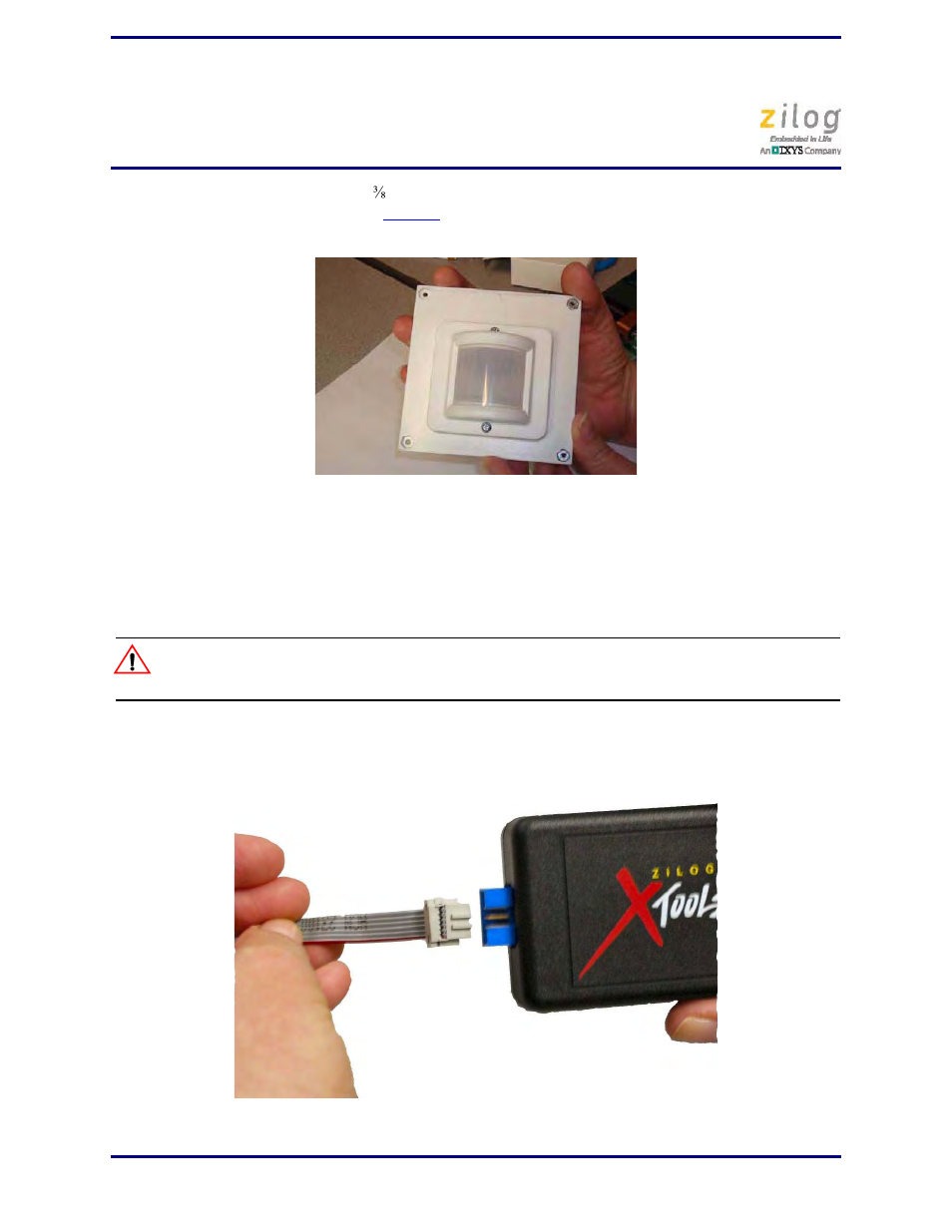 Connecting the usb smartcable | Zilog ZMOT0BHH User Manual | Page 19 / 34
