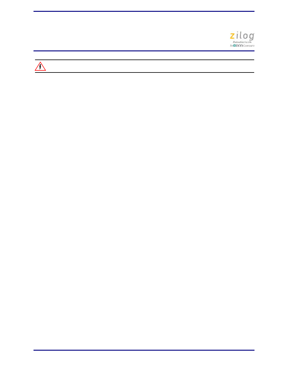 Zilog ZMOT0BHH User Manual | Page 2 / 34