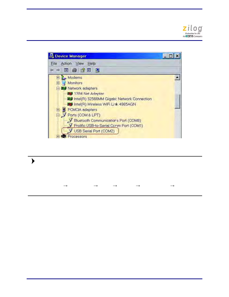 Zilog ZMOT0BHH User Manual | Page 31 / 34