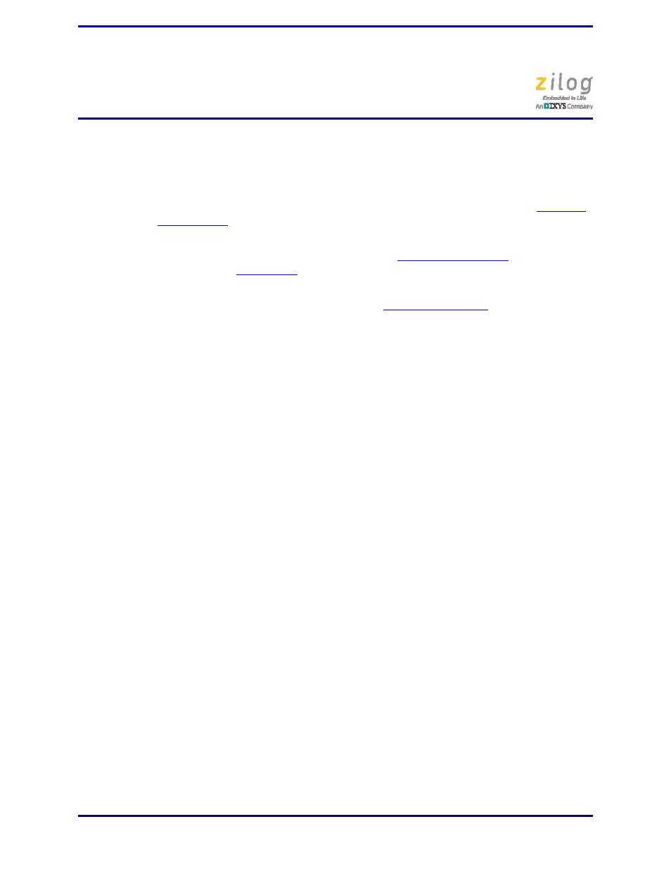 Customer support | Zilog ZMOT0BHH User Manual | Page 34 / 34