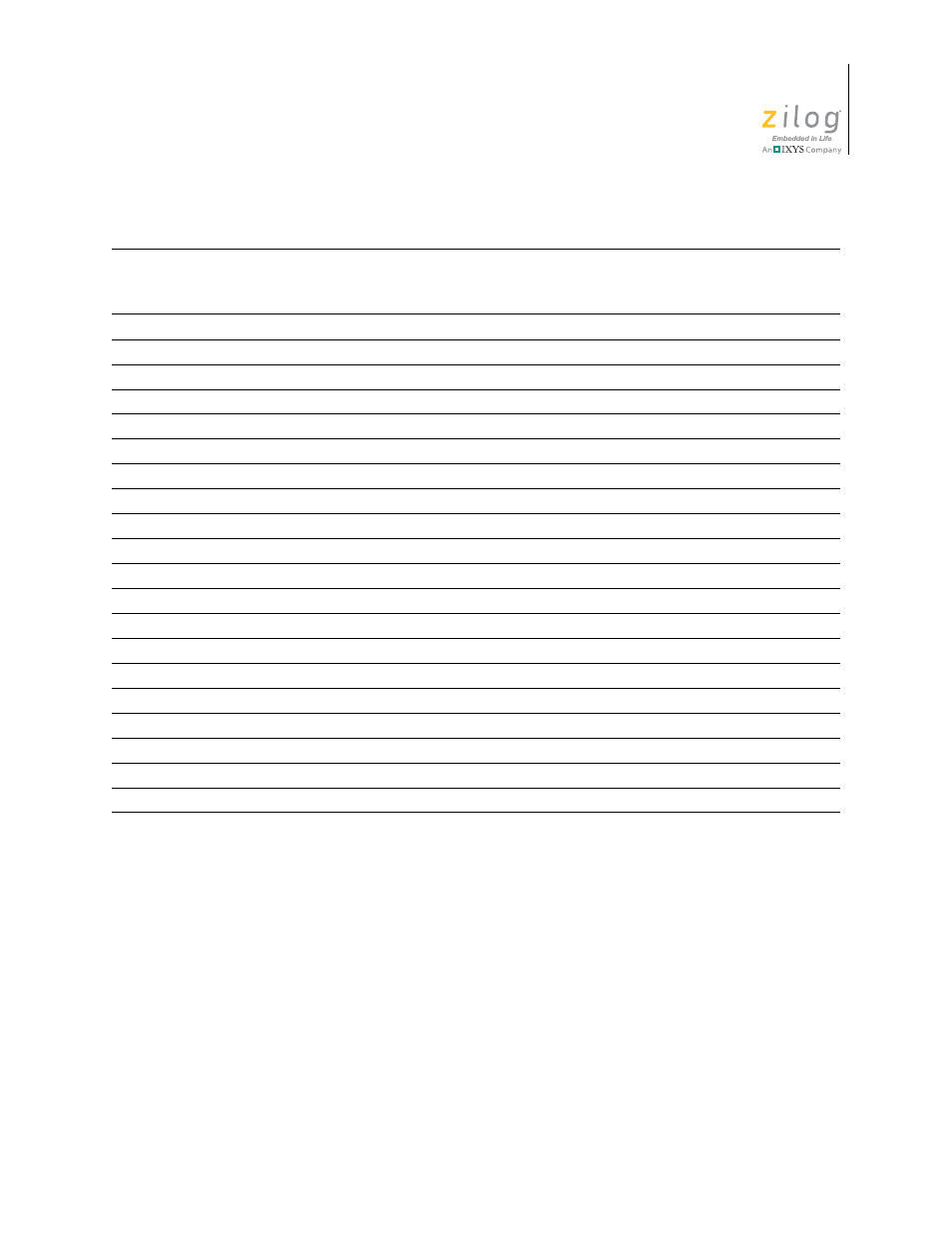 Zilog Z16FMC2 User Manual | Page 13 / 26