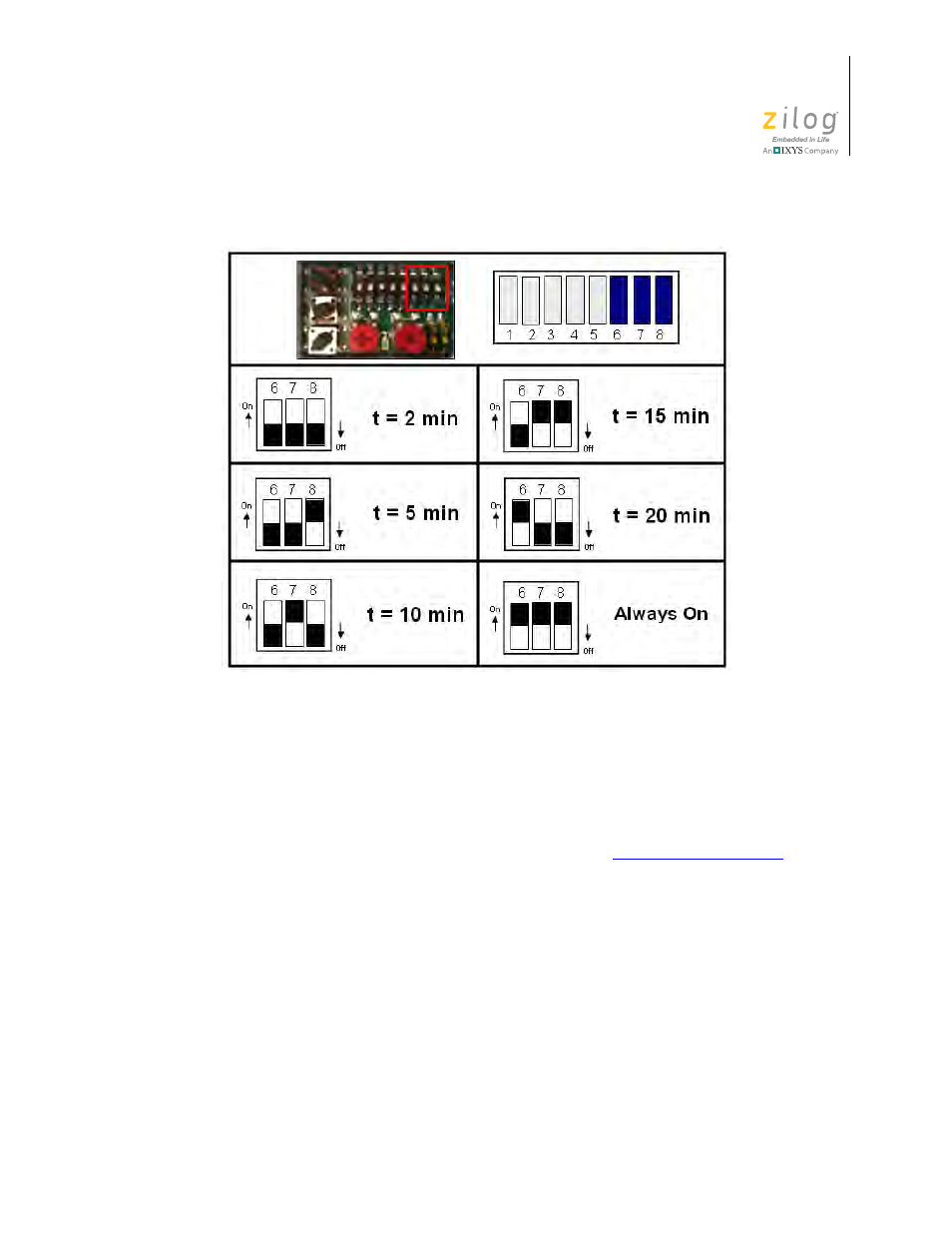 This step, see the the, Occupancy detection adjustment | Zilog ZAURCT User Manual | Page 28 / 59