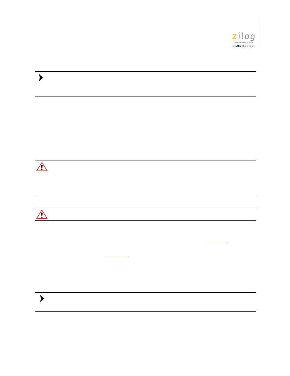 Zilog ZAURCT User Manual | Page 34 / 59