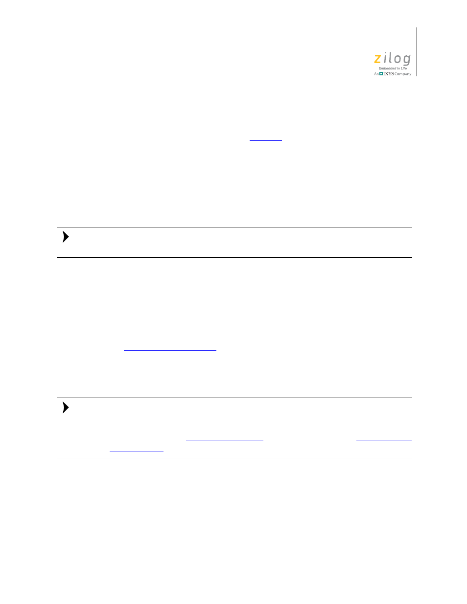 Mount master/range extenders, See the, Section on | Zilog ZAURCT User Manual | Page 37 / 59