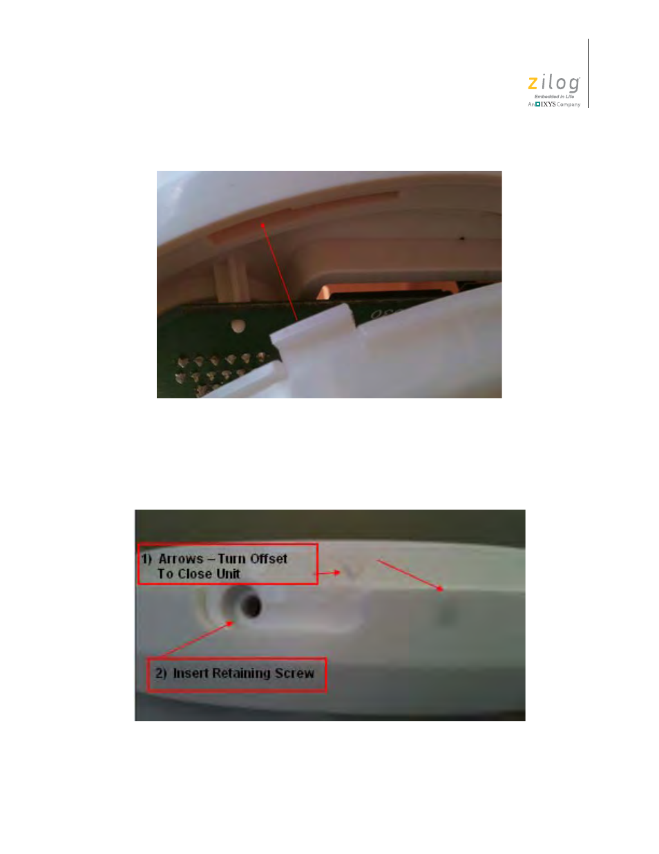See figure 22) and | Zilog ZAURCT User Manual | Page 38 / 59
