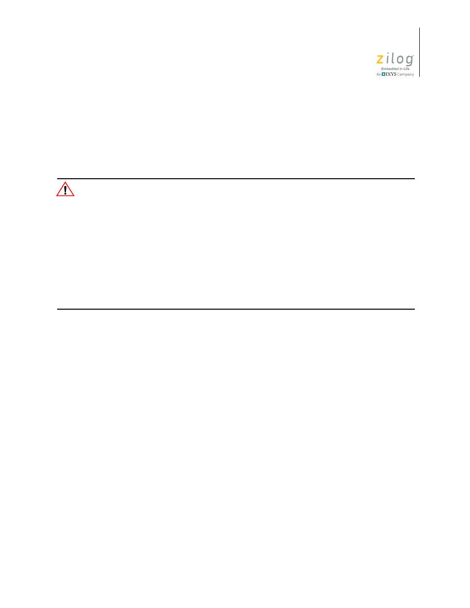 Safeguards | Zilog ZAURCT User Manual | Page 4 / 59