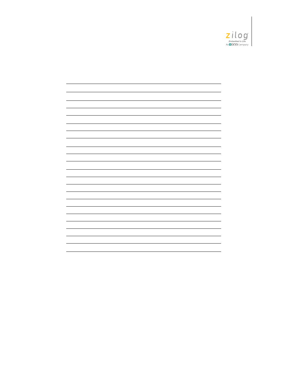 Zilog ZAURCT User Manual | Page 48 / 59