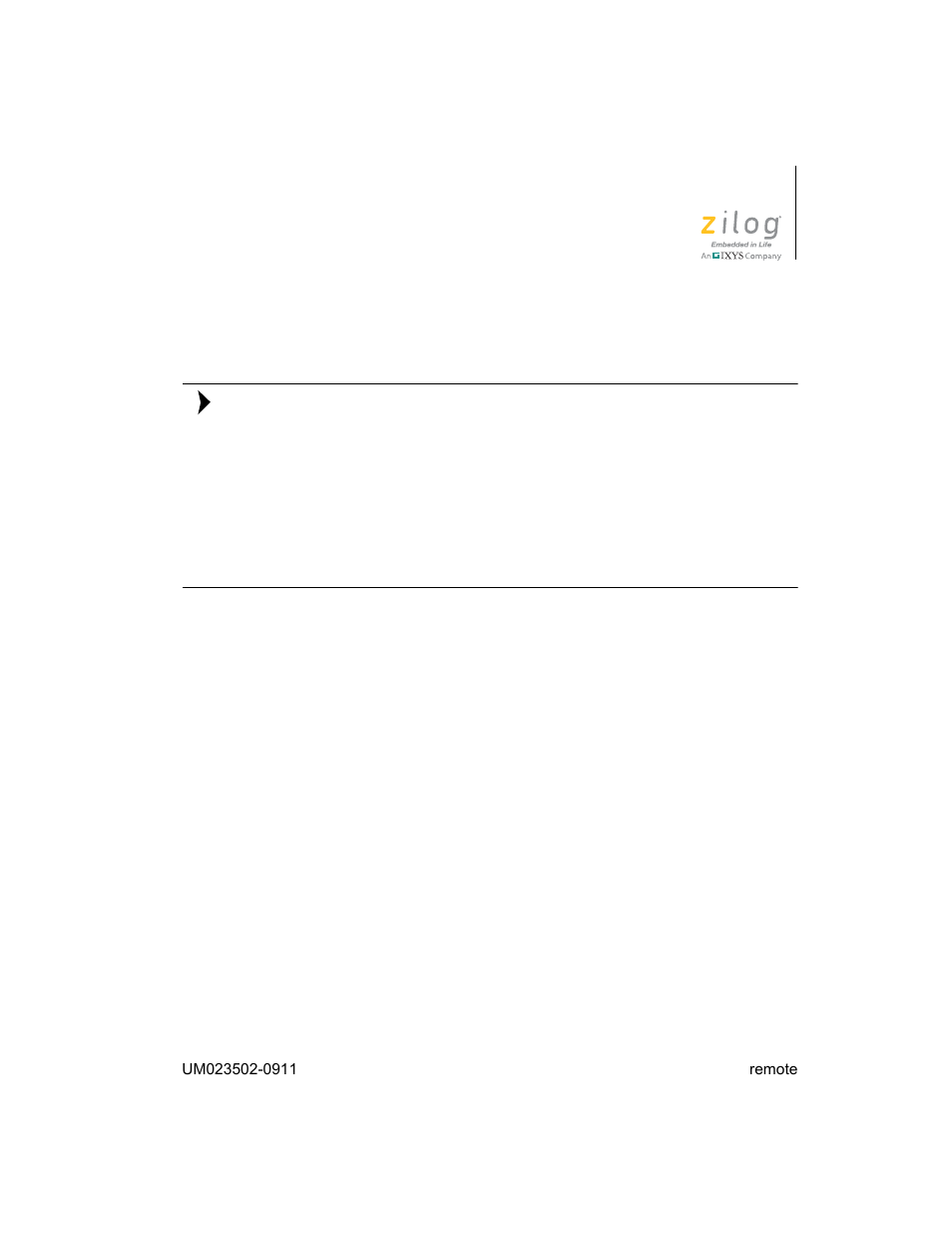 Zilog ZAURA868 User Manual | Page 15 / 44
