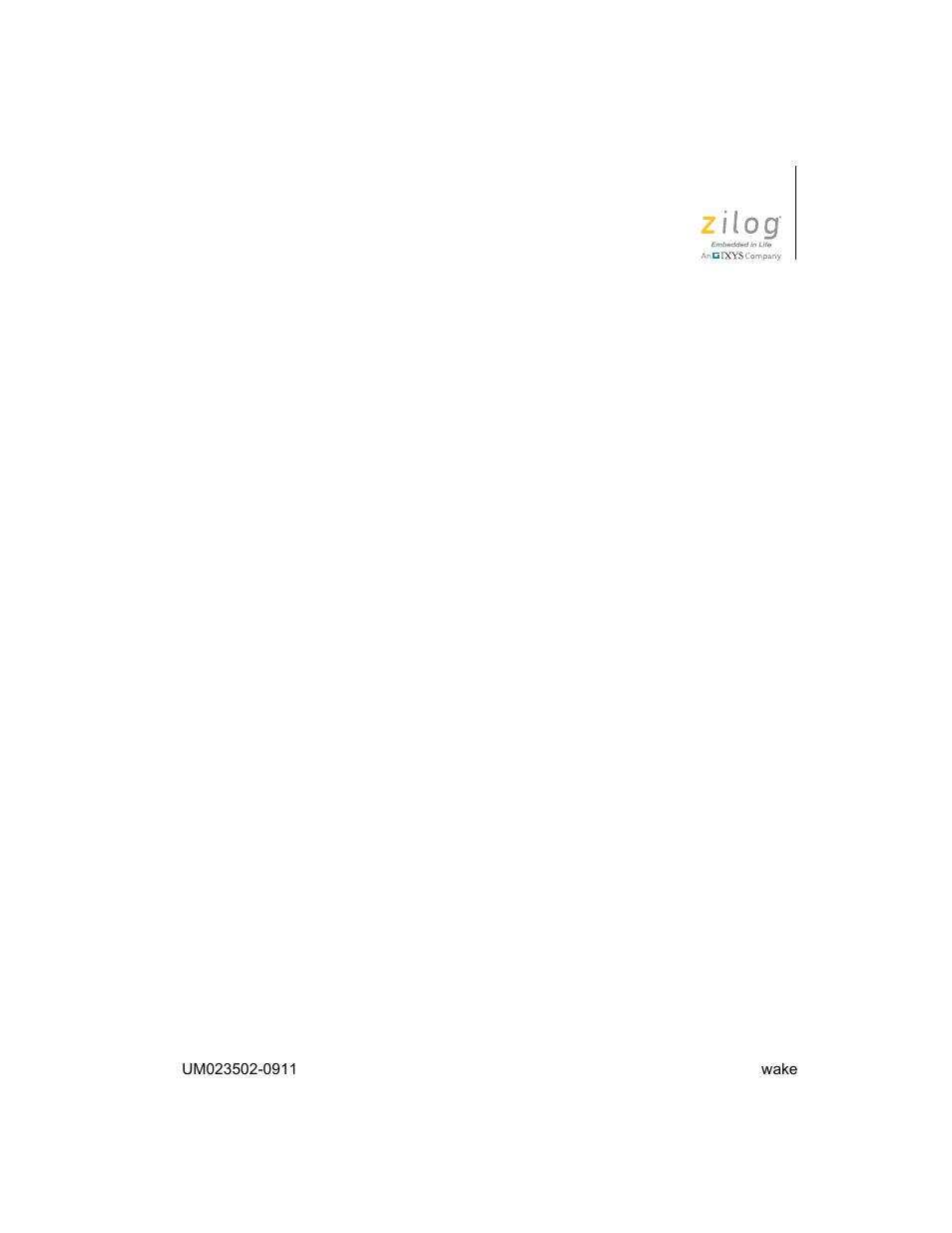 Zilog ZAURA868 User Manual | Page 43 / 44