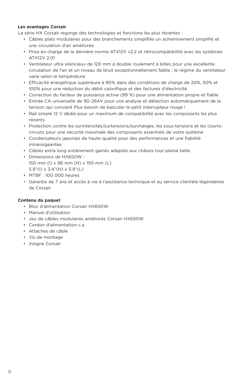 Corsair P49-00011 User Manual | Page 12 / 53