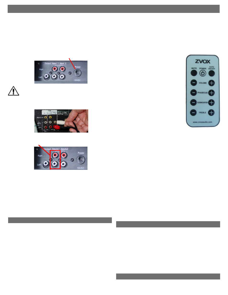 ZVOX Audio 415 User Manual | Page 2 / 2