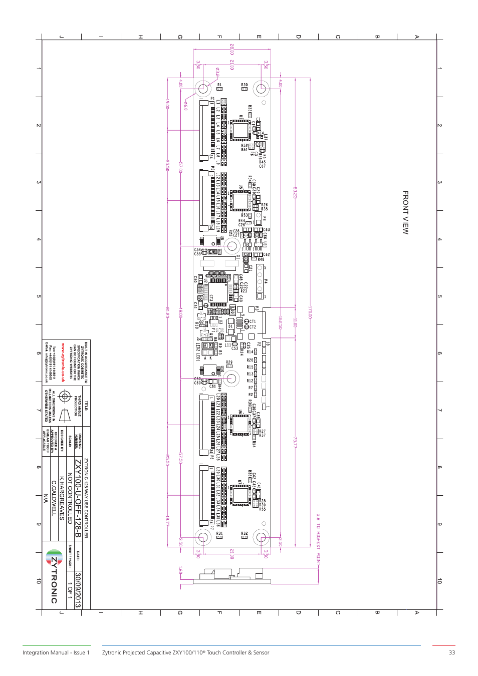 Zytronic ZXY110 User Manual | Page 33 / 42