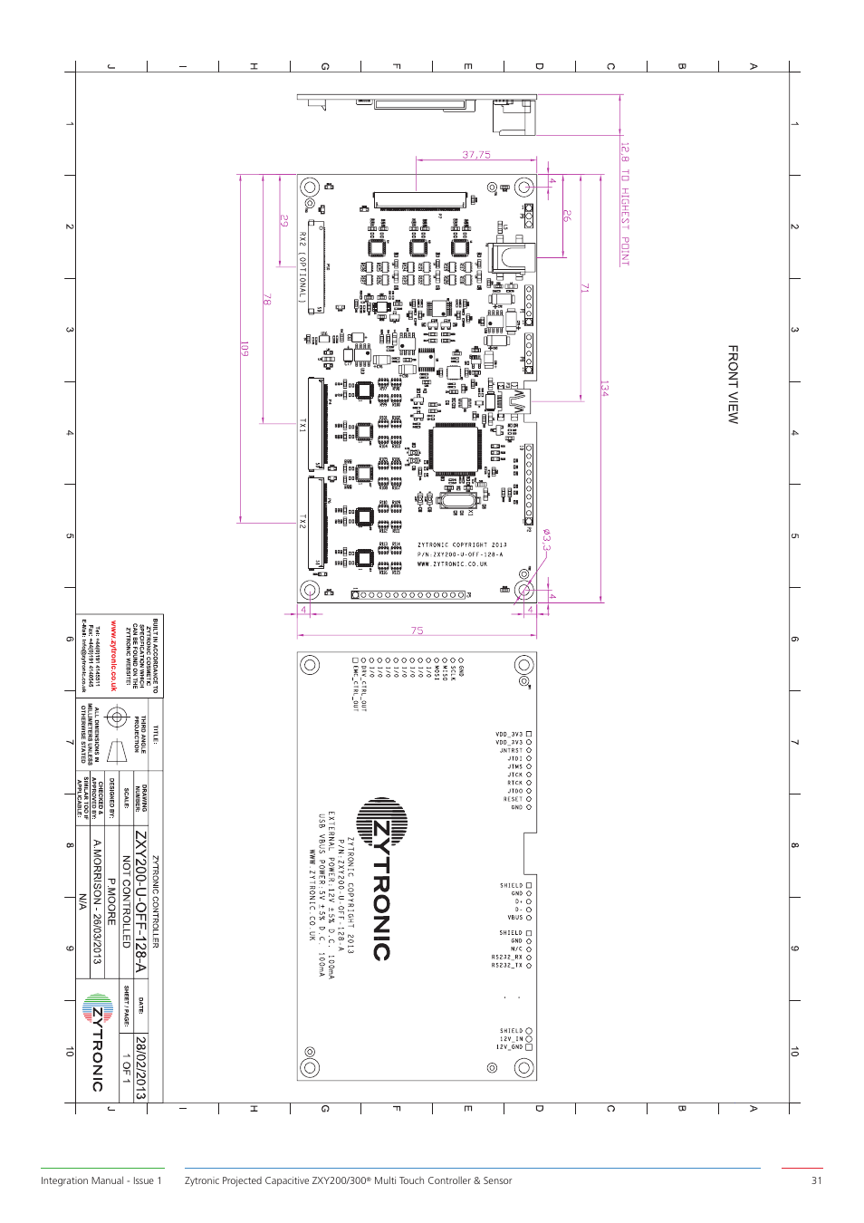 Zytronic ZXY200 User Manual | Page 31 / 34
