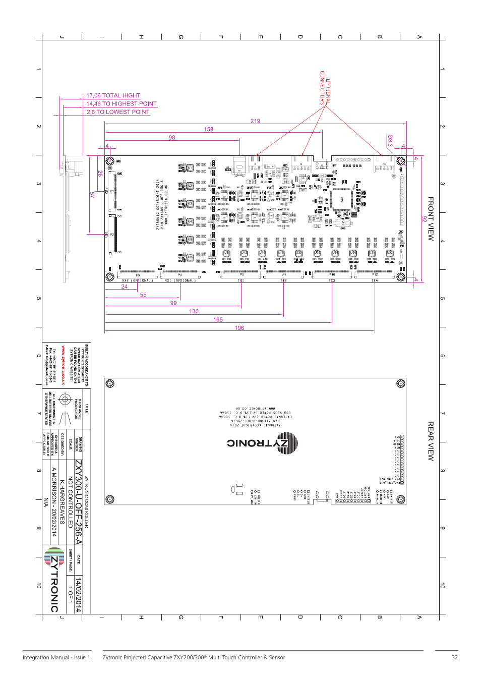 Zytronic ZXY200 User Manual | Page 32 / 34