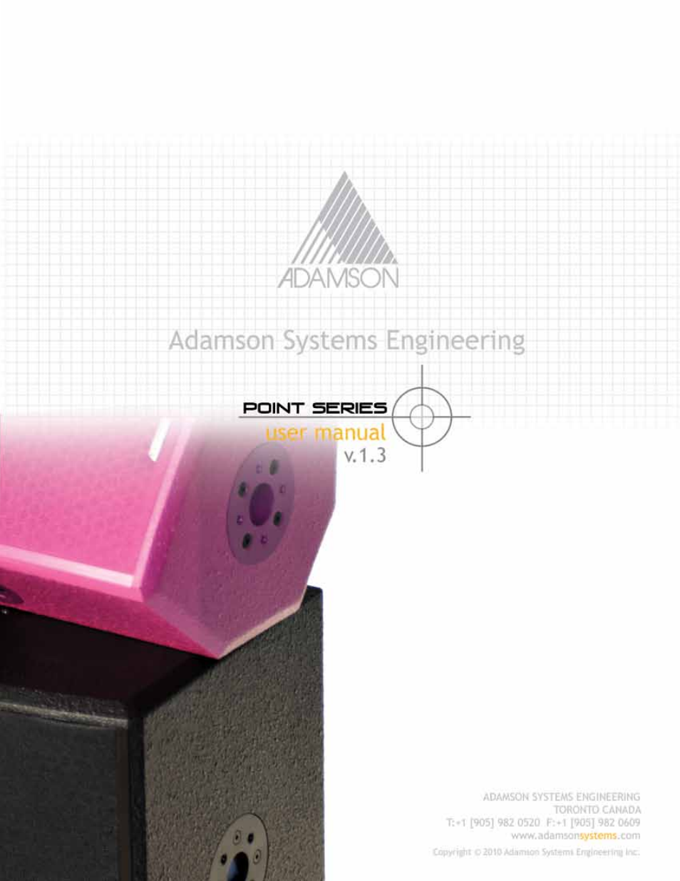 Adamson Point Series User Manual | 40 pages