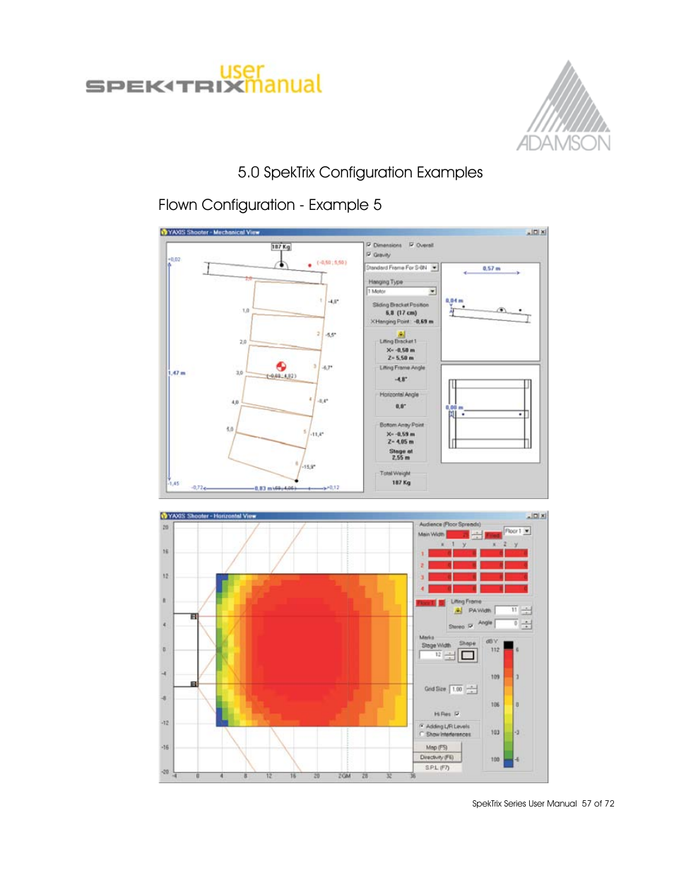 Adamson SpekTrix User Manual | Page 57 / 72