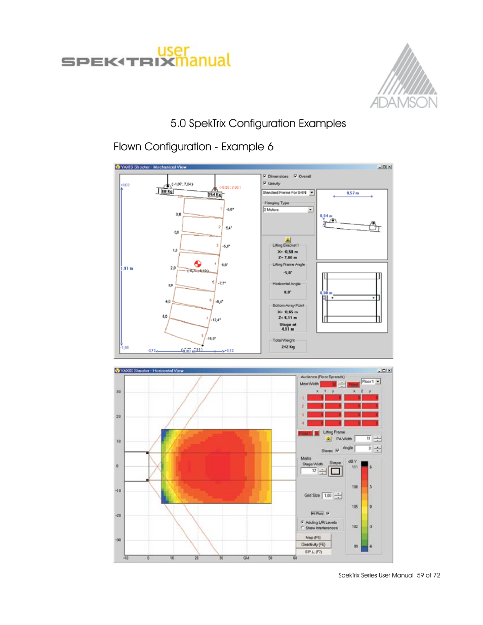 Adamson SpekTrix User Manual | Page 59 / 72