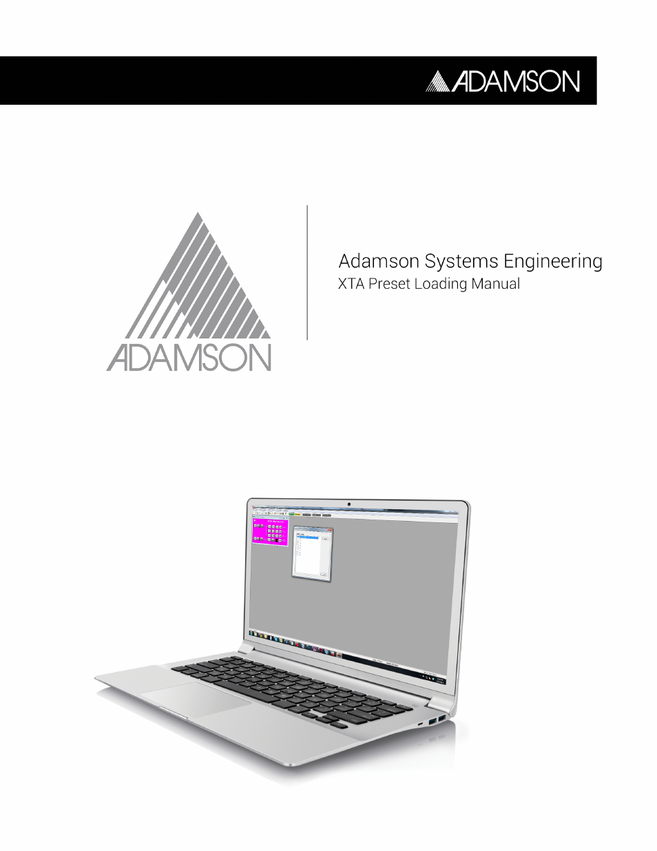 Adamson XTA User Manual | 6 pages