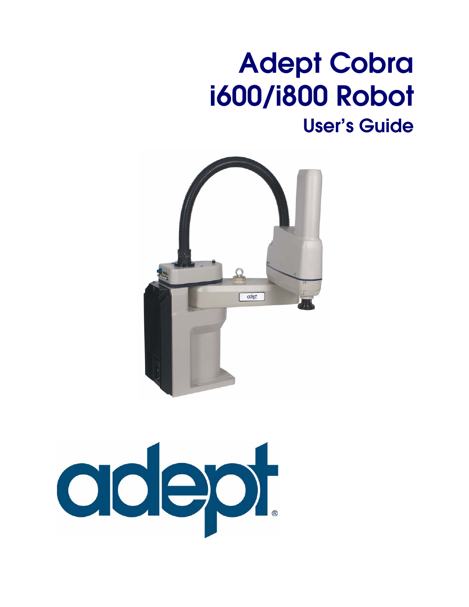Adept i600 Cobra User Manual | 110 pages