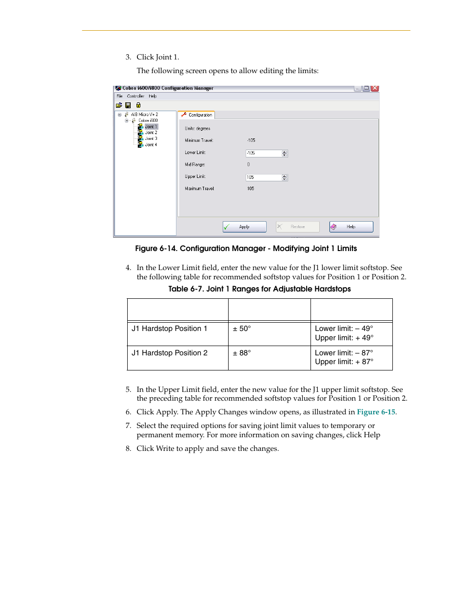 Adept i600 Cobra User Manual | Page 85 / 110