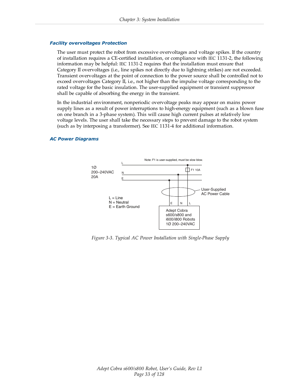 Adept s600 Cobra User Manual | Page 33 / 128