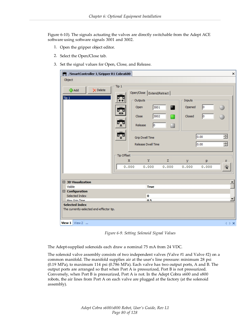 Adept s600 Cobra User Manual | Page 80 / 128