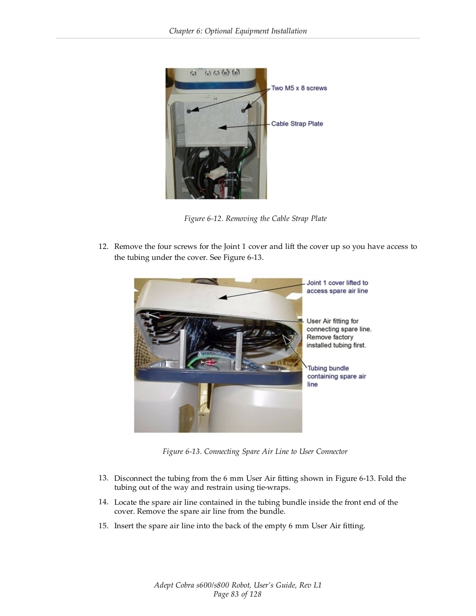 Figure 6 | Adept s600 Cobra User Manual | Page 83 / 128