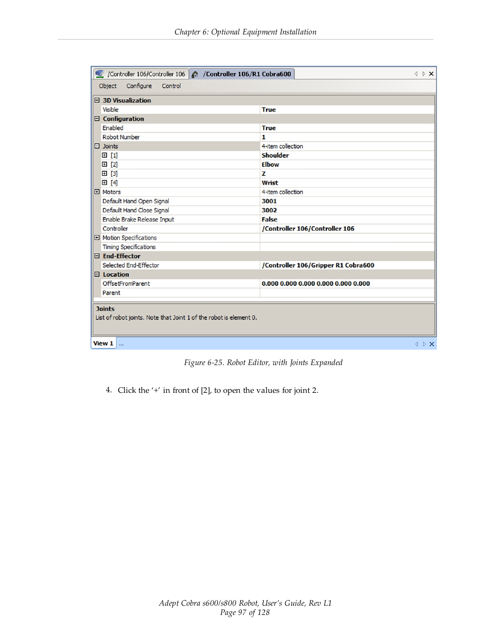 Adept s600 Cobra User Manual | Page 97 / 128