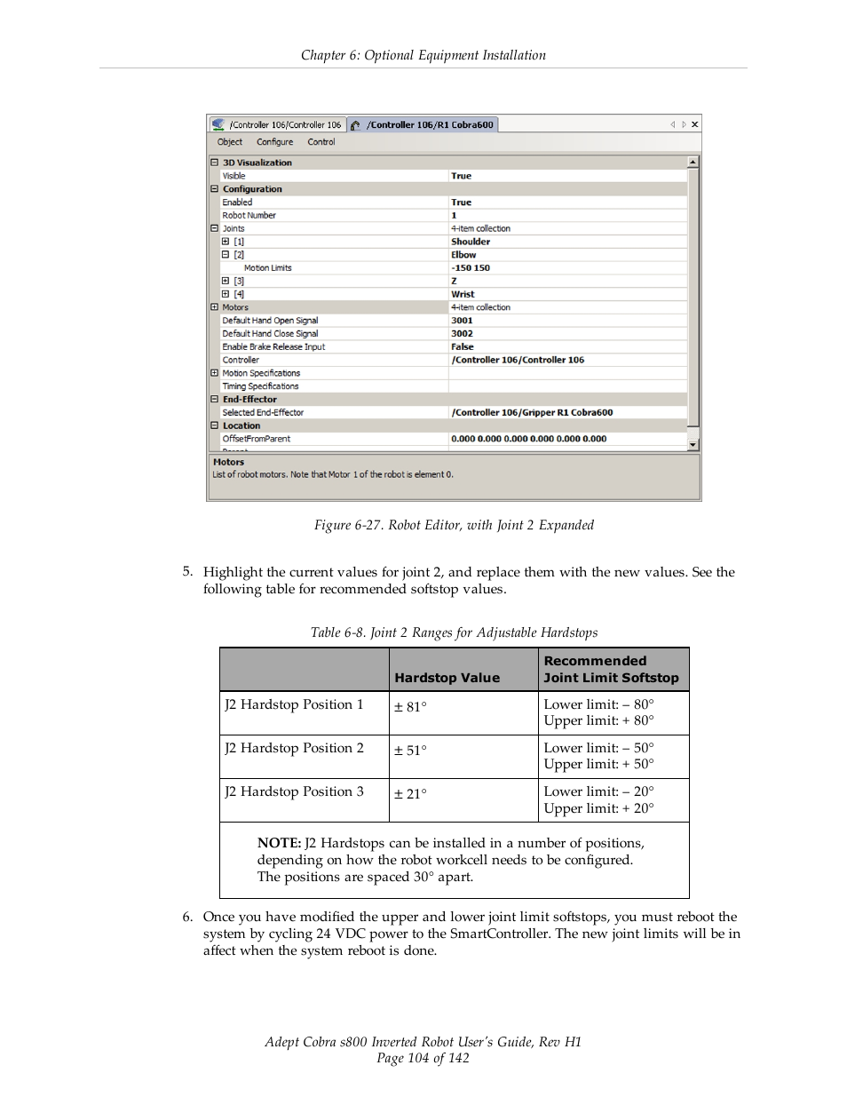 Adept s800 s800 User Manual | Page 104 / 142