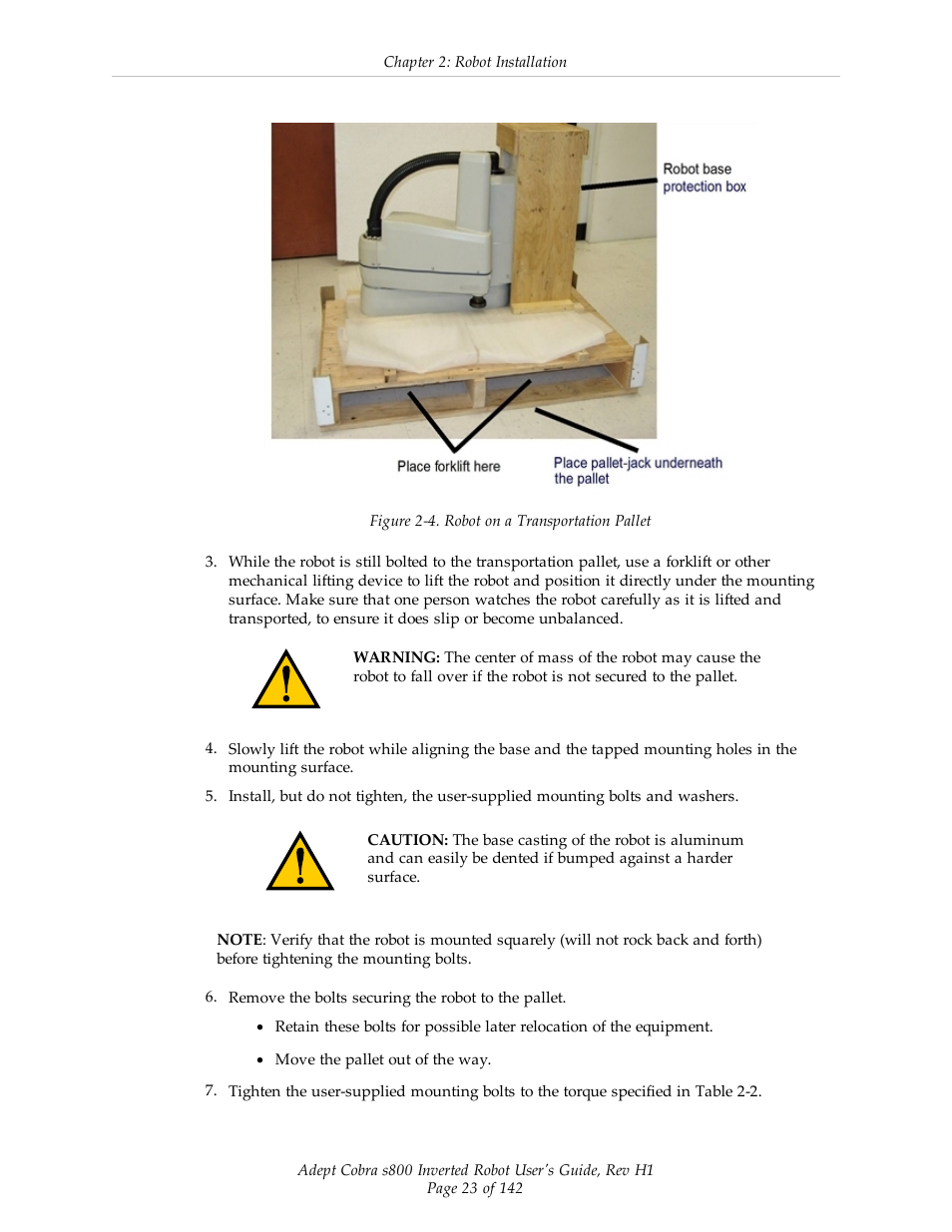 Adept s800 s800 User Manual | Page 23 / 142