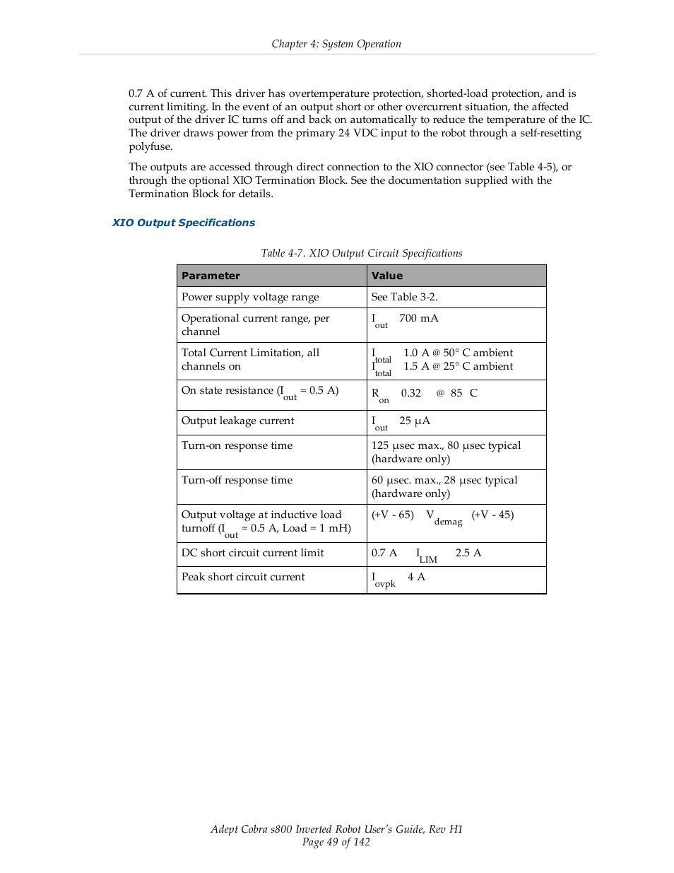 Adept s800 s800 User Manual | Page 49 / 142