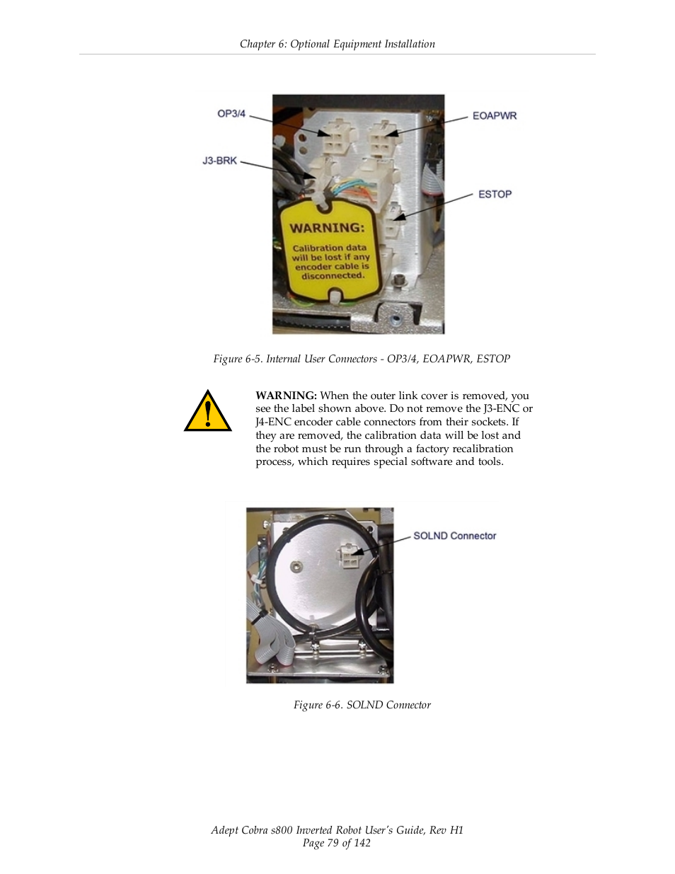 Figure 6-5, Figure 6-6 | Adept s800 s800 User Manual | Page 79 / 142