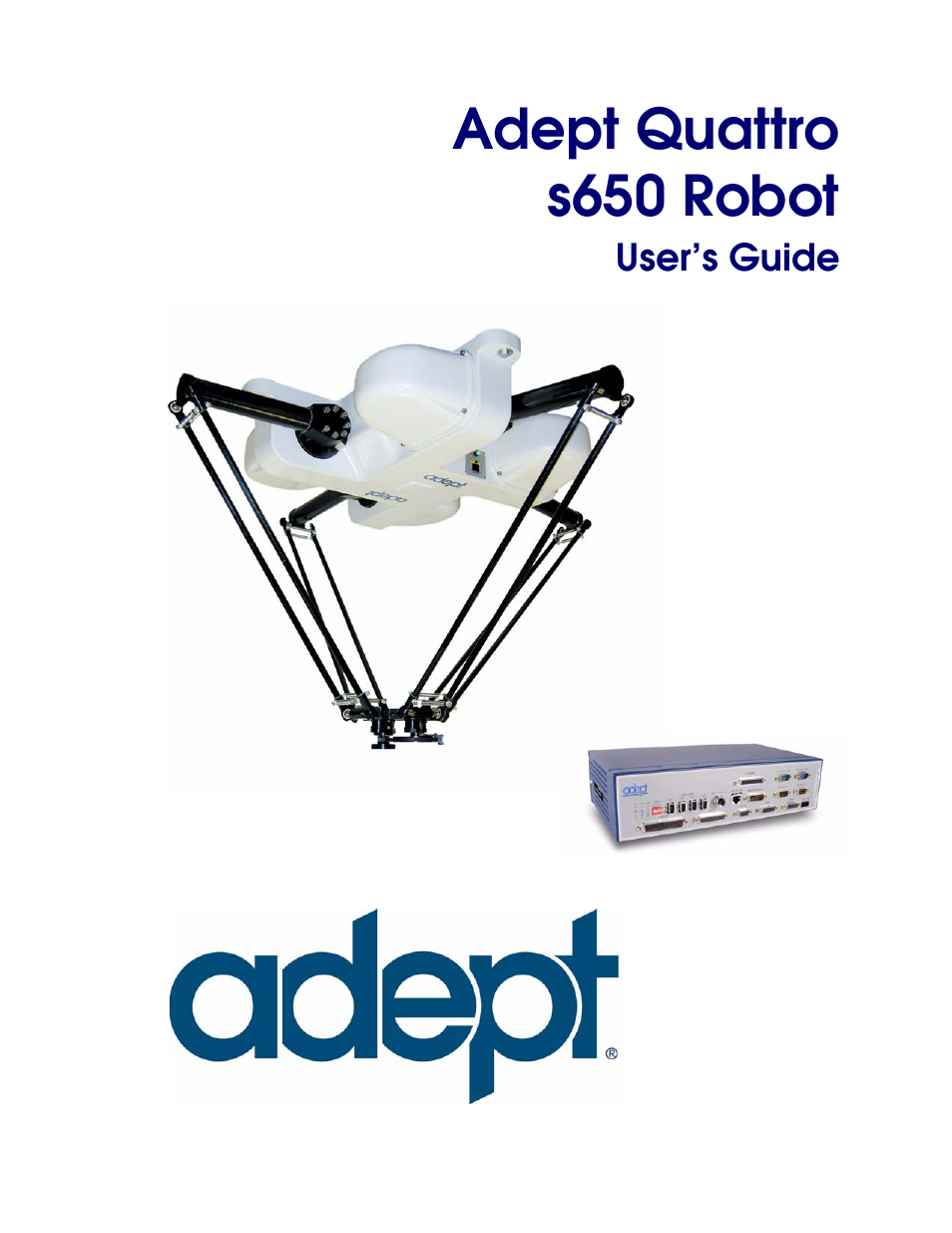 Adept s650H Quattro User Manual | 128 pages