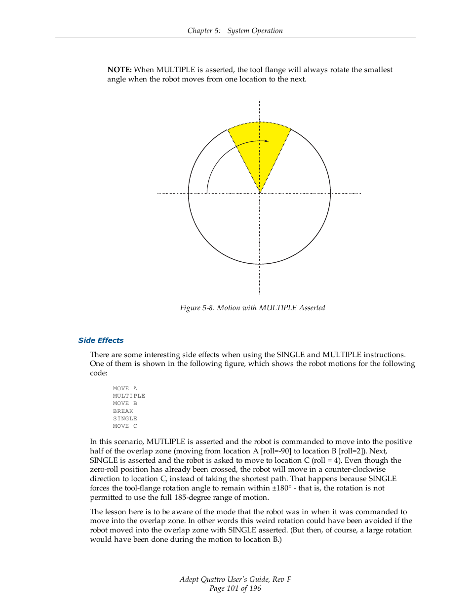 Adept s650HS Quattro User Manual | Page 101 / 196