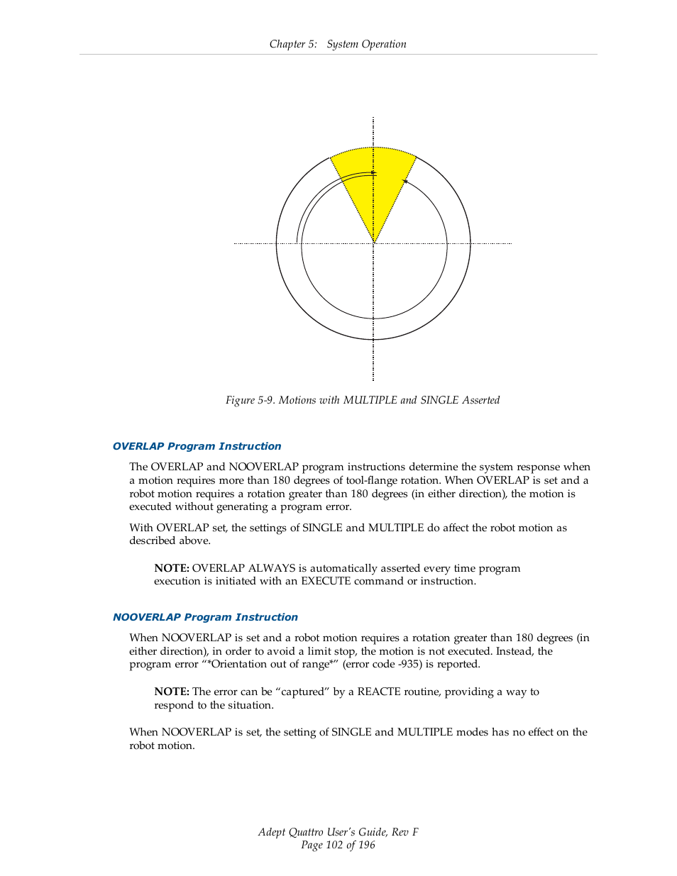 Adept s650HS Quattro User Manual | Page 102 / 196