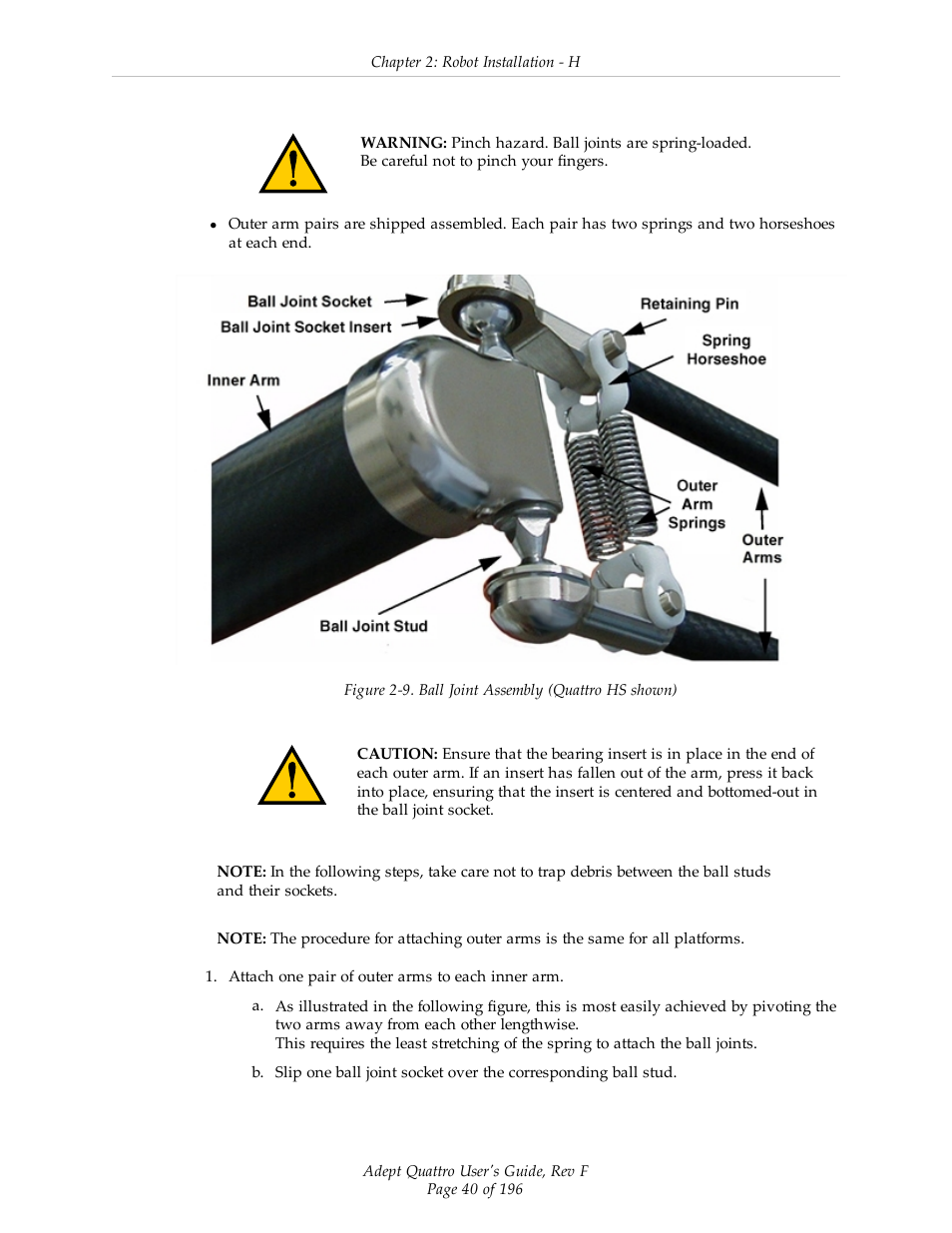 Adept s650HS Quattro User Manual | Page 40 / 196