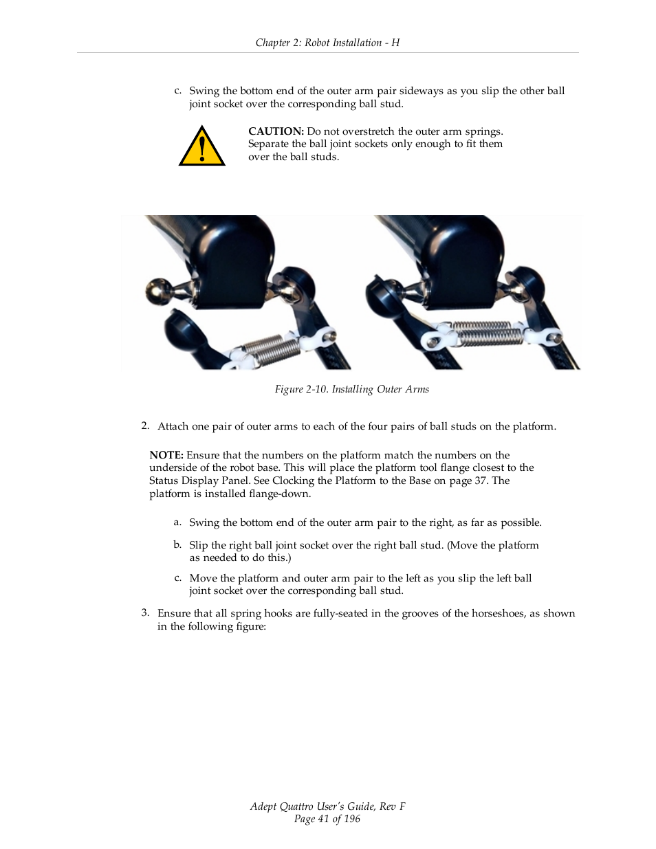 Adept s650HS Quattro User Manual | Page 41 / 196