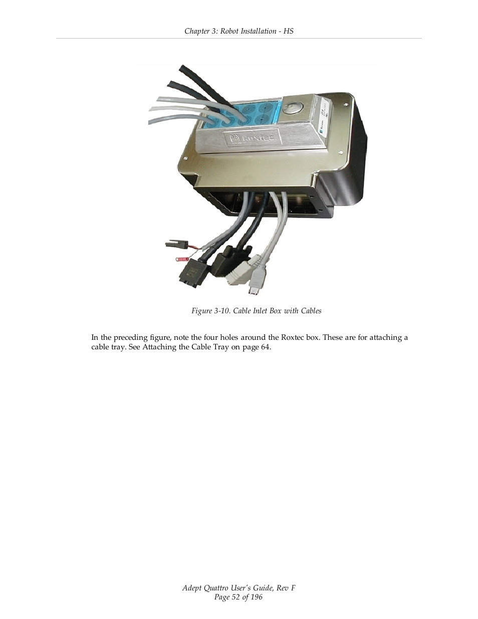Adept s650HS Quattro User Manual | Page 52 / 196