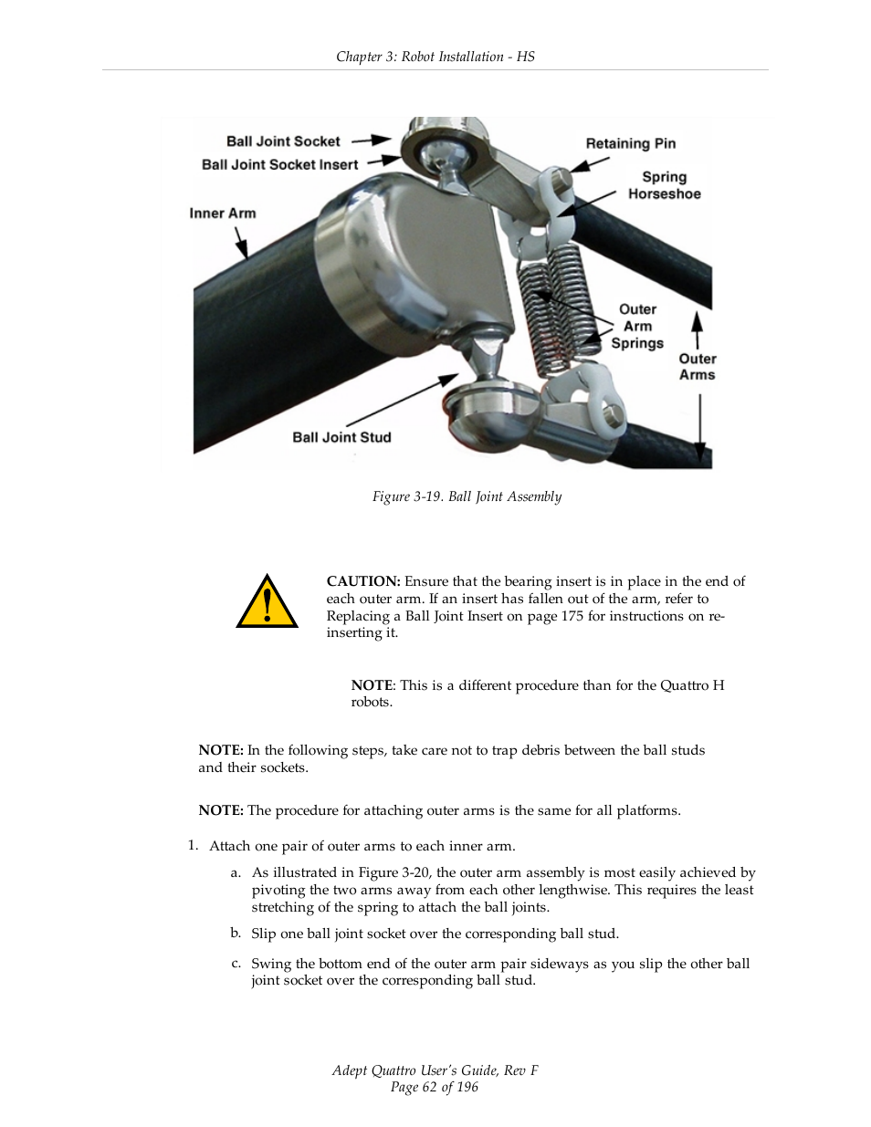Adept s650HS Quattro User Manual | Page 62 / 196