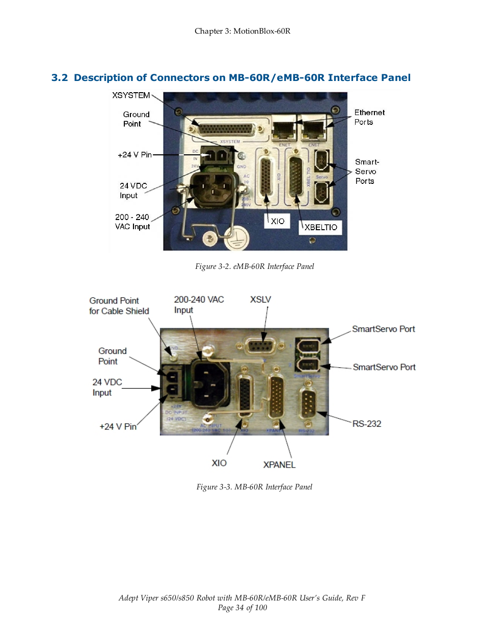 Adept s650 Viper User Manual | Page 34 / 100